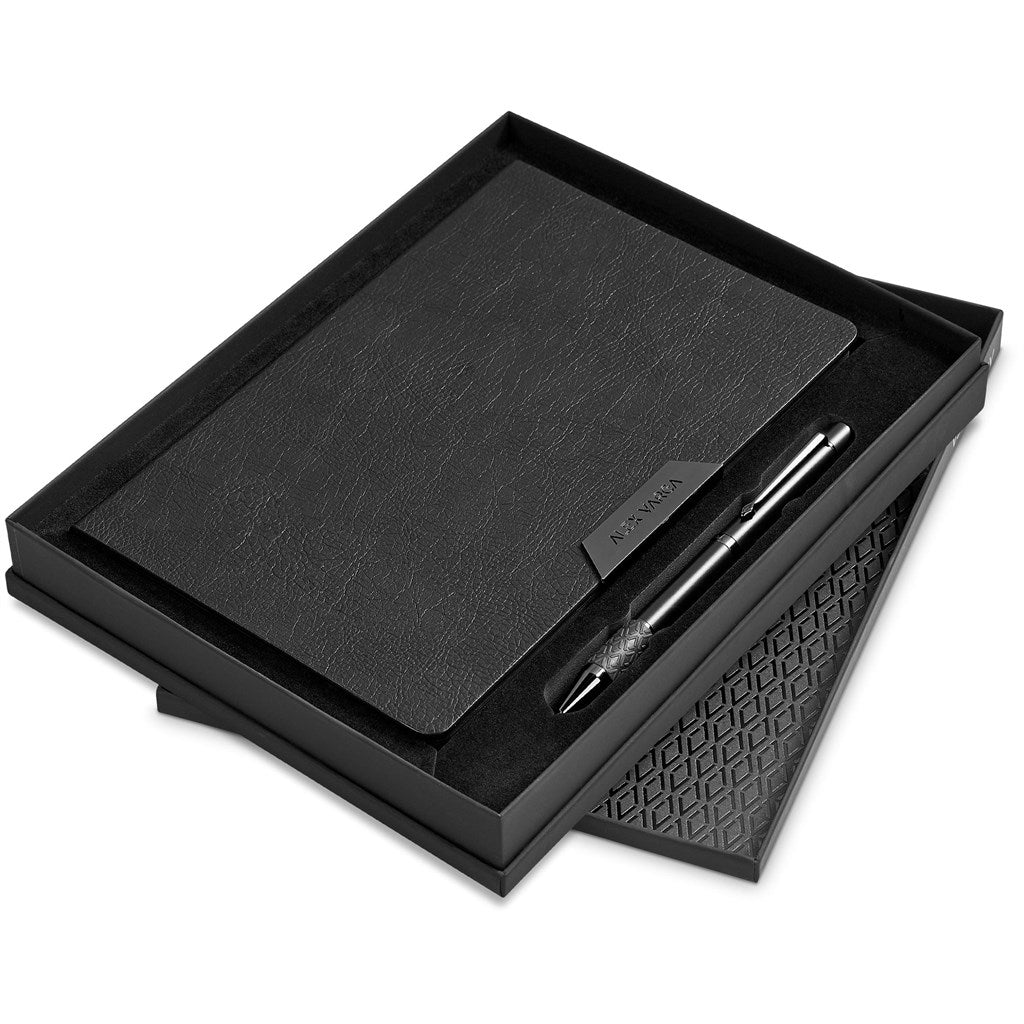 Alex Varga Onassis Notebook & Pen Set ZA Alex Varga Premium Gift Sets,Notebook Sets Mirelle Leather and Lifestyle