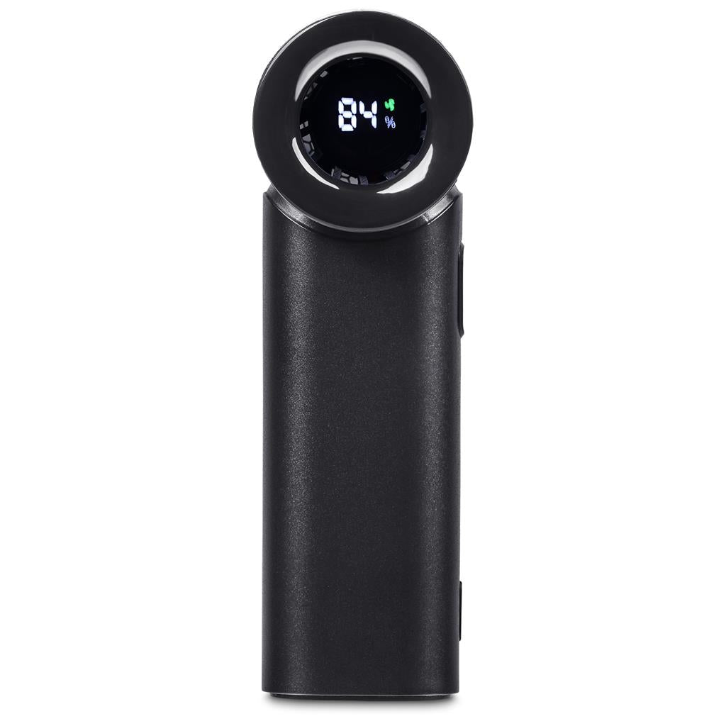 Alex Varga Othonis Rechargeable Handheld Mini Fan Mirelle Leather and Lifestyle