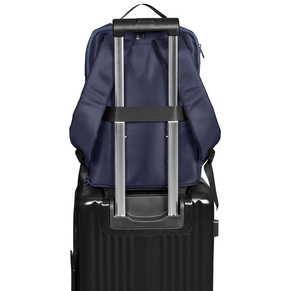 Alex Varga Pantera Laptop Backpack - Navy - MIRELLE Leather and Lifestyle