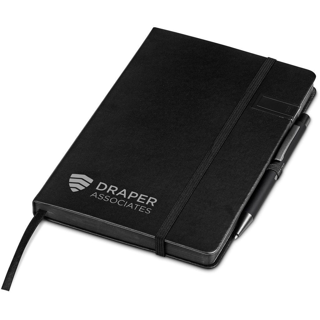 Altitude Billenium Flash Drive Notebook & Pen Set - 8GB Mirelle Leather and Lifestyle