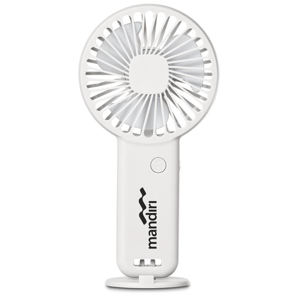 Altitude Celestia Rechargeable Handheld Mini USB Fan Mirelle Leather and Lifestyle