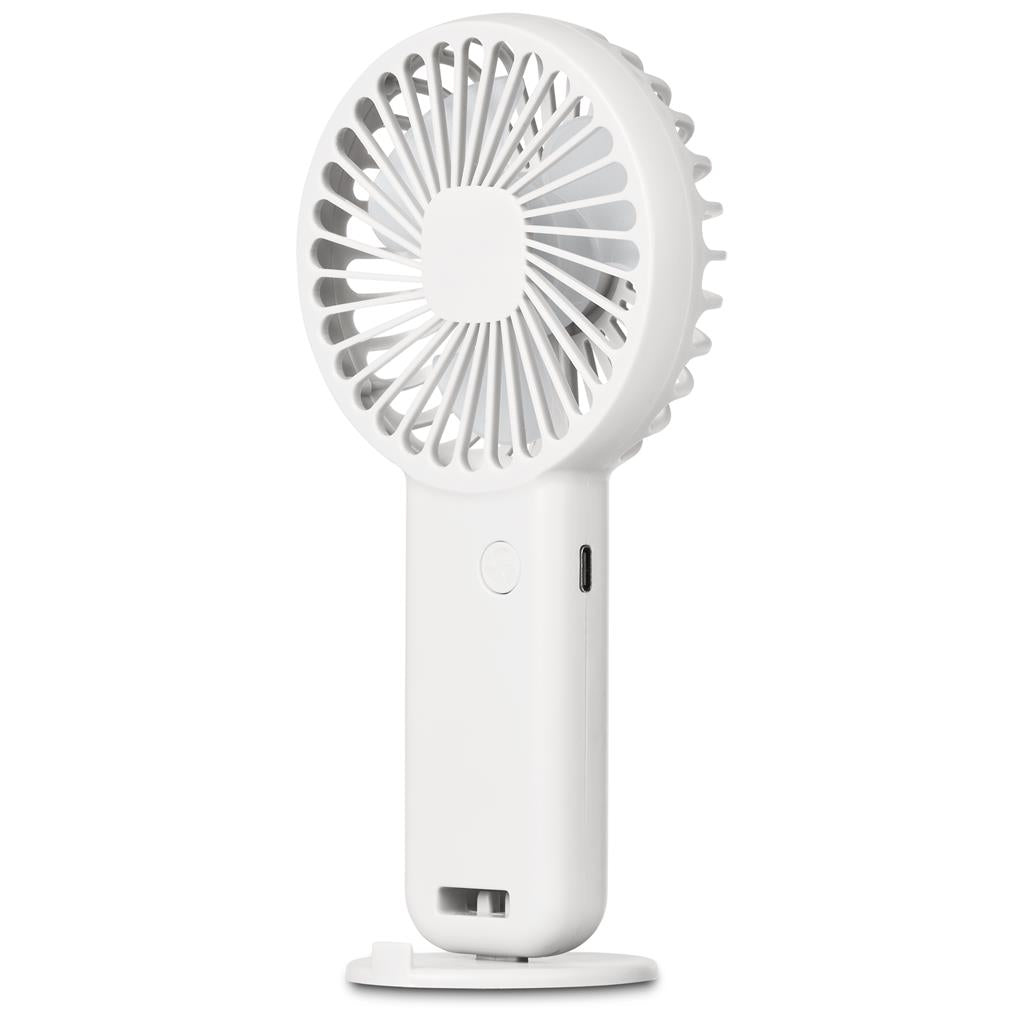 Altitude Celestia Rechargeable Handheld Mini USB Fan Mirelle Leather and Lifestyle