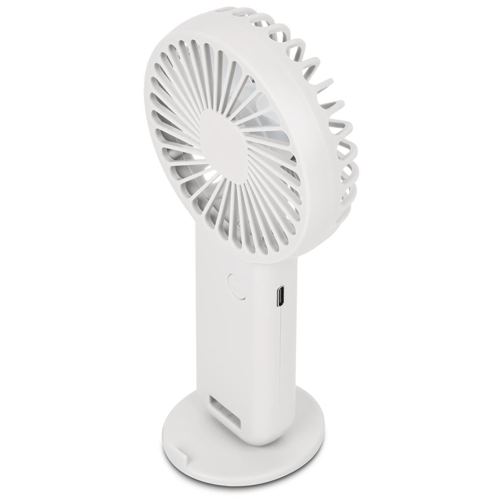 Altitude Celestia Rechargeable Handheld Mini USB Fan Mirelle Leather and Lifestyle
