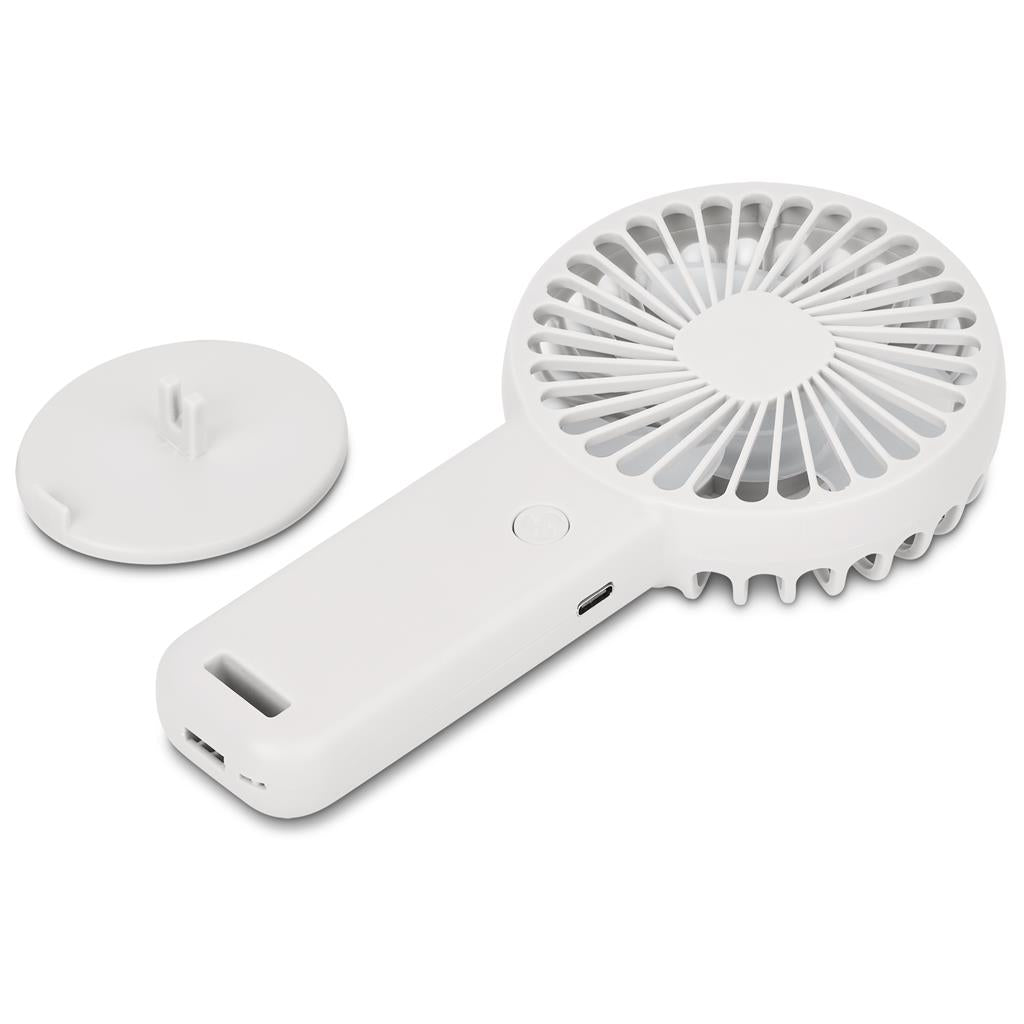 Altitude Celestia Rechargeable Handheld Mini USB Fan Mirelle Leather and Lifestyle