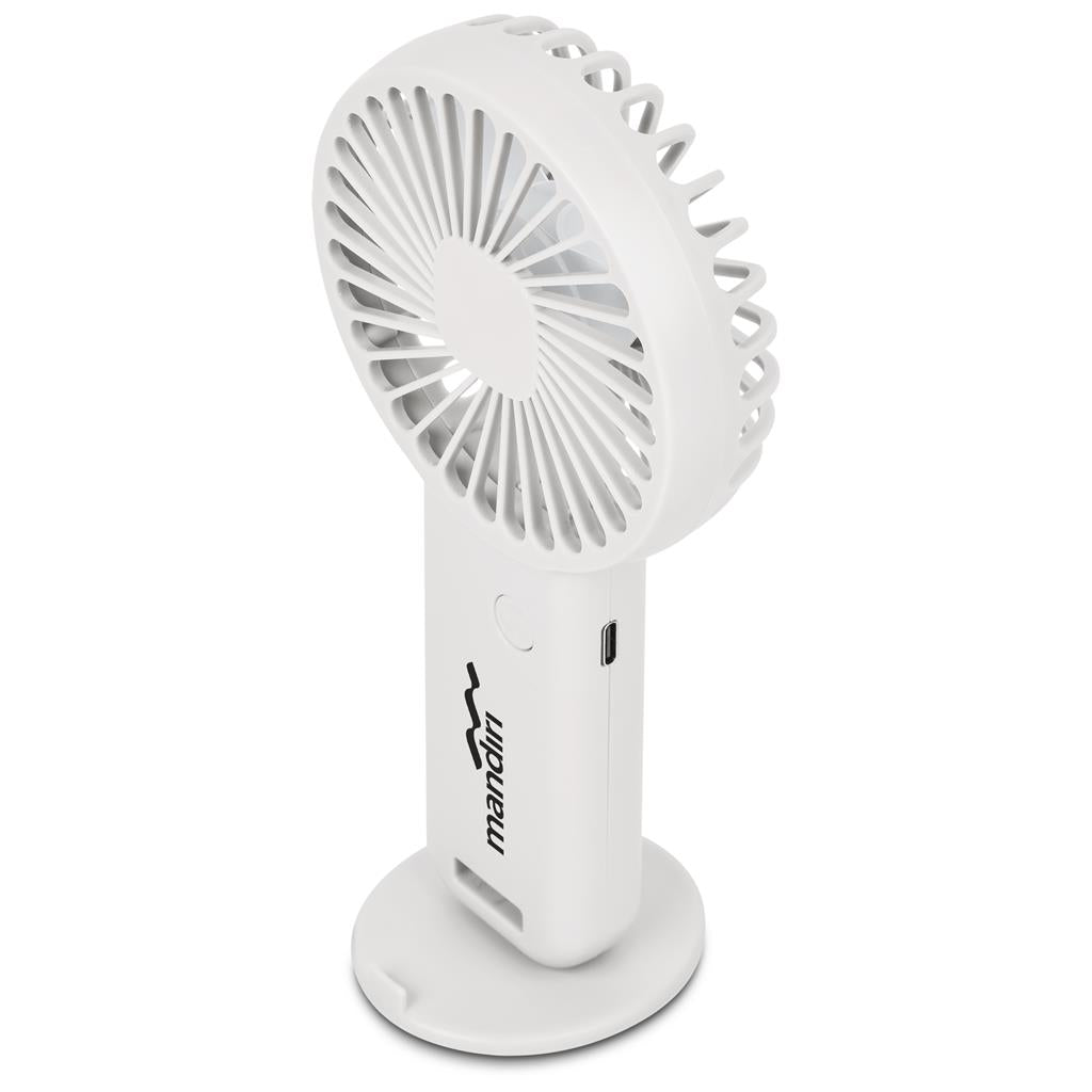 Altitude Celestia Rechargeable Handheld Mini USB Fan Mirelle Leather and Lifestyle