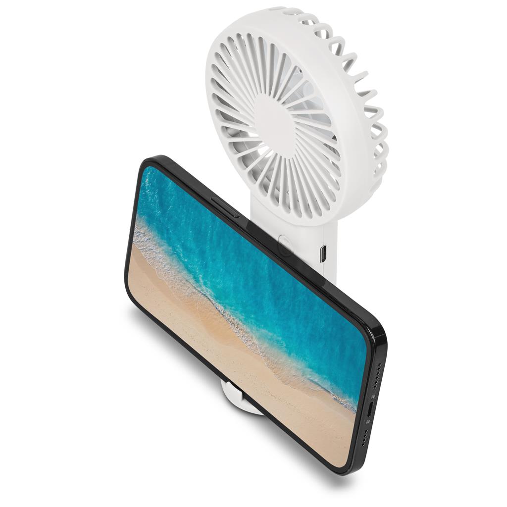 Altitude Celestia Rechargeable Handheld Mini USB Fan Mirelle Leather and Lifestyle