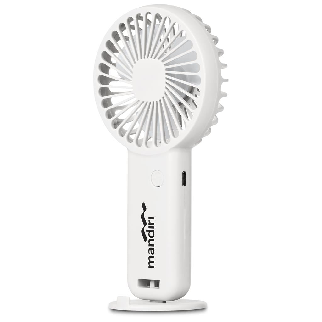 Altitude Celestia Rechargeable Handheld Mini USB Fan Mirelle Leather and Lifestyle