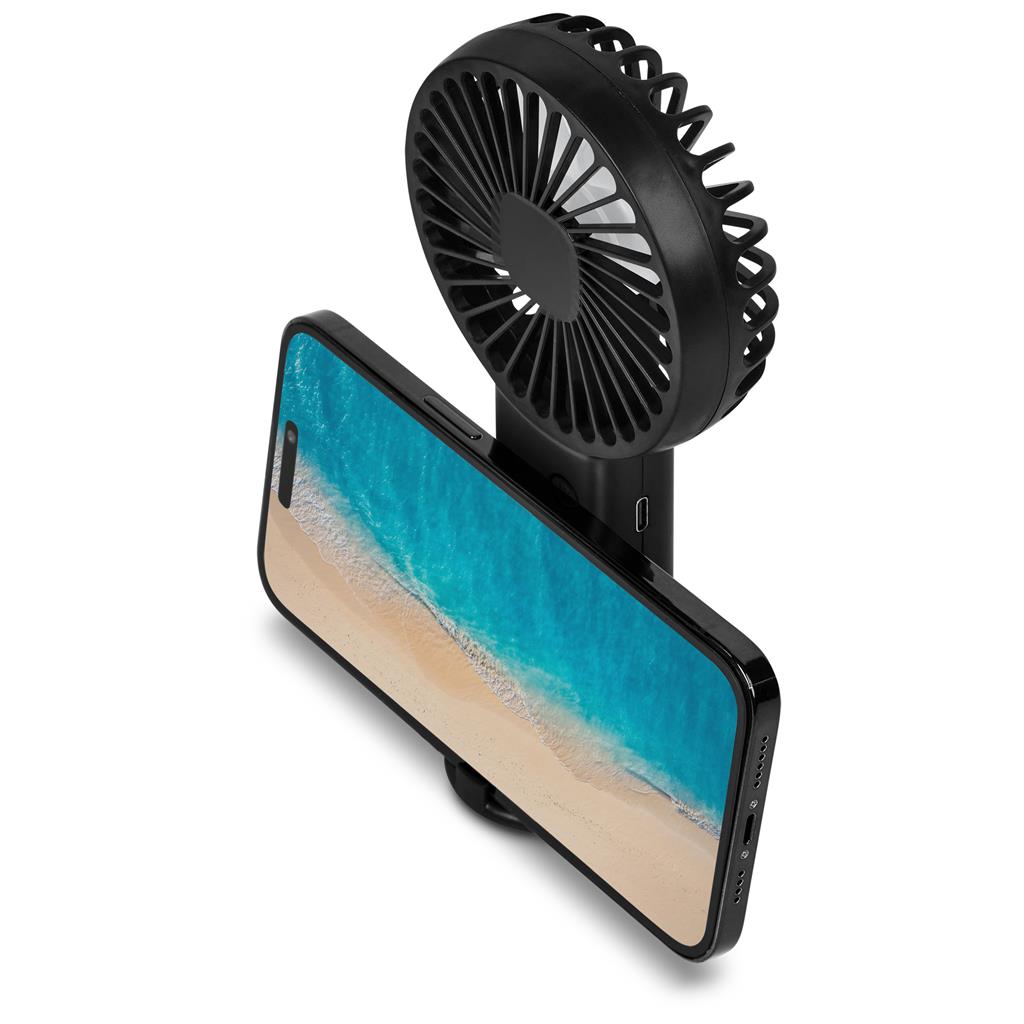 Altitude Celestia Rechargeable Handheld Mini USB Fan Mirelle Leather and Lifestyle