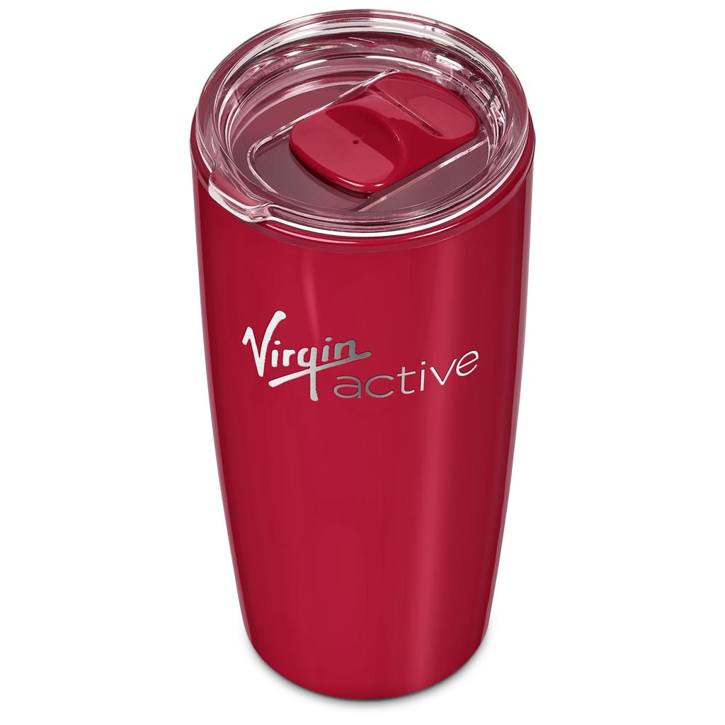 Altitude Daytona Plastic 2-in-1 Double-Wall Tumbler & Straw - 600ml Mirelle Leather and Lifestyle