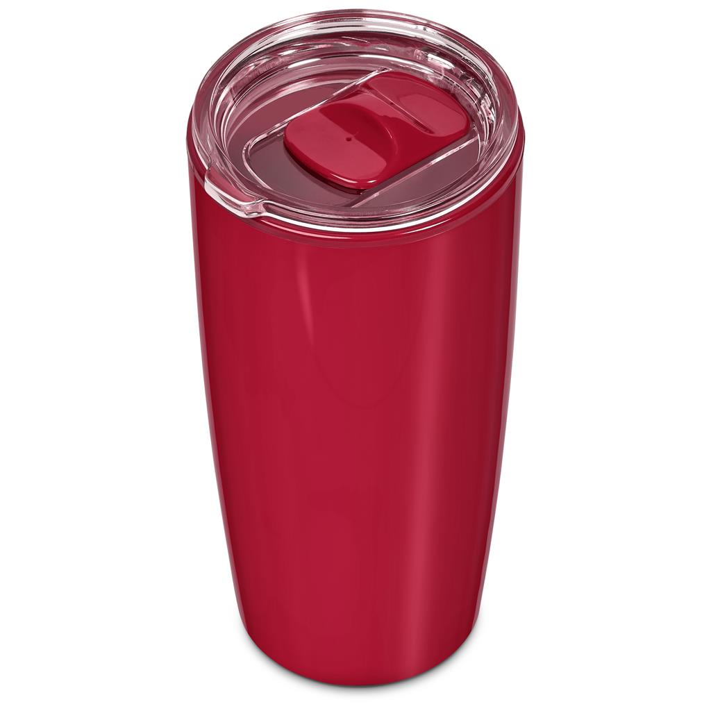 Altitude Daytona Plastic 2-in-1 Double-Wall Tumbler & Straw - 600ml Mirelle Leather and Lifestyle