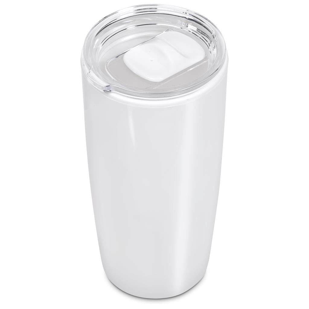 Altitude Daytona Plastic 2-in-1 Double-Wall Tumbler & Straw - 600ml Mirelle Leather and Lifestyle