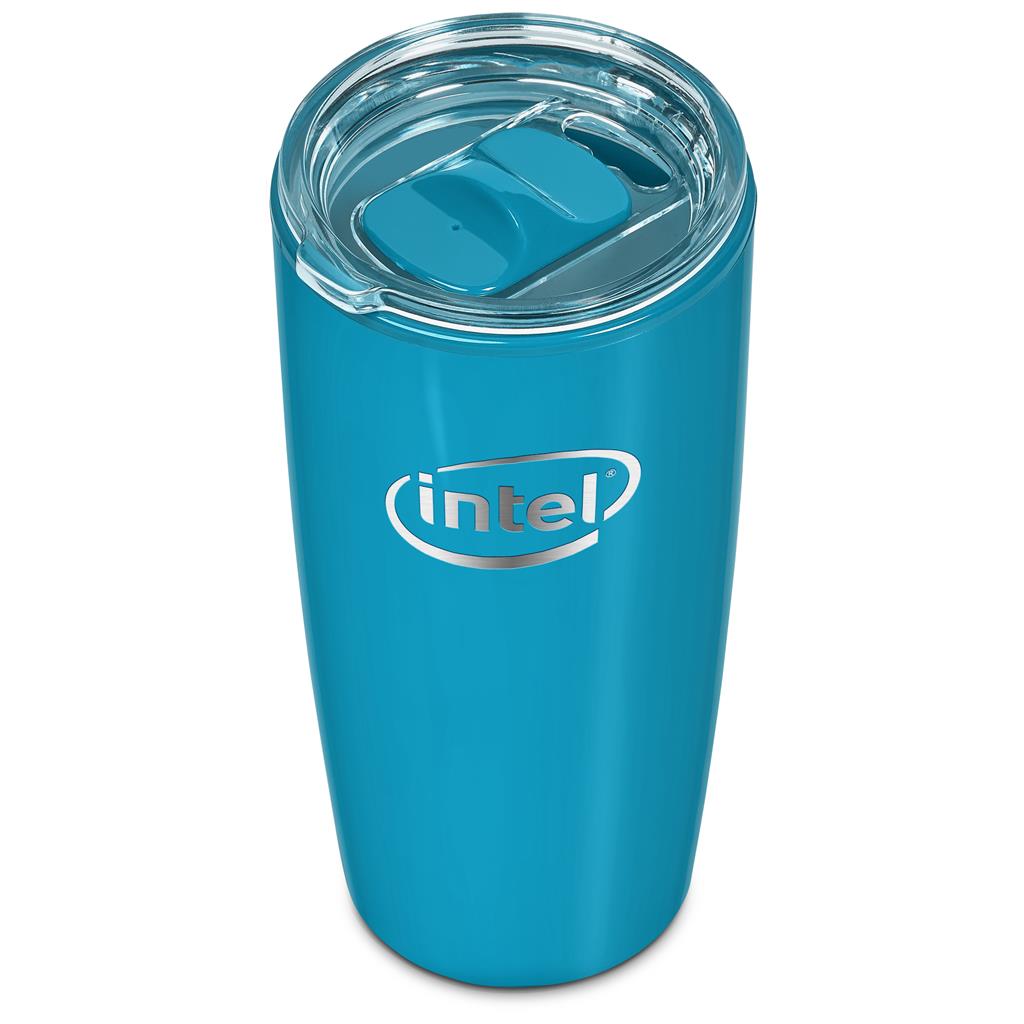 Altitude Daytona Plastic 2-in-1 Double-Wall Tumbler & Straw - 600ml Mirelle Leather and Lifestyle