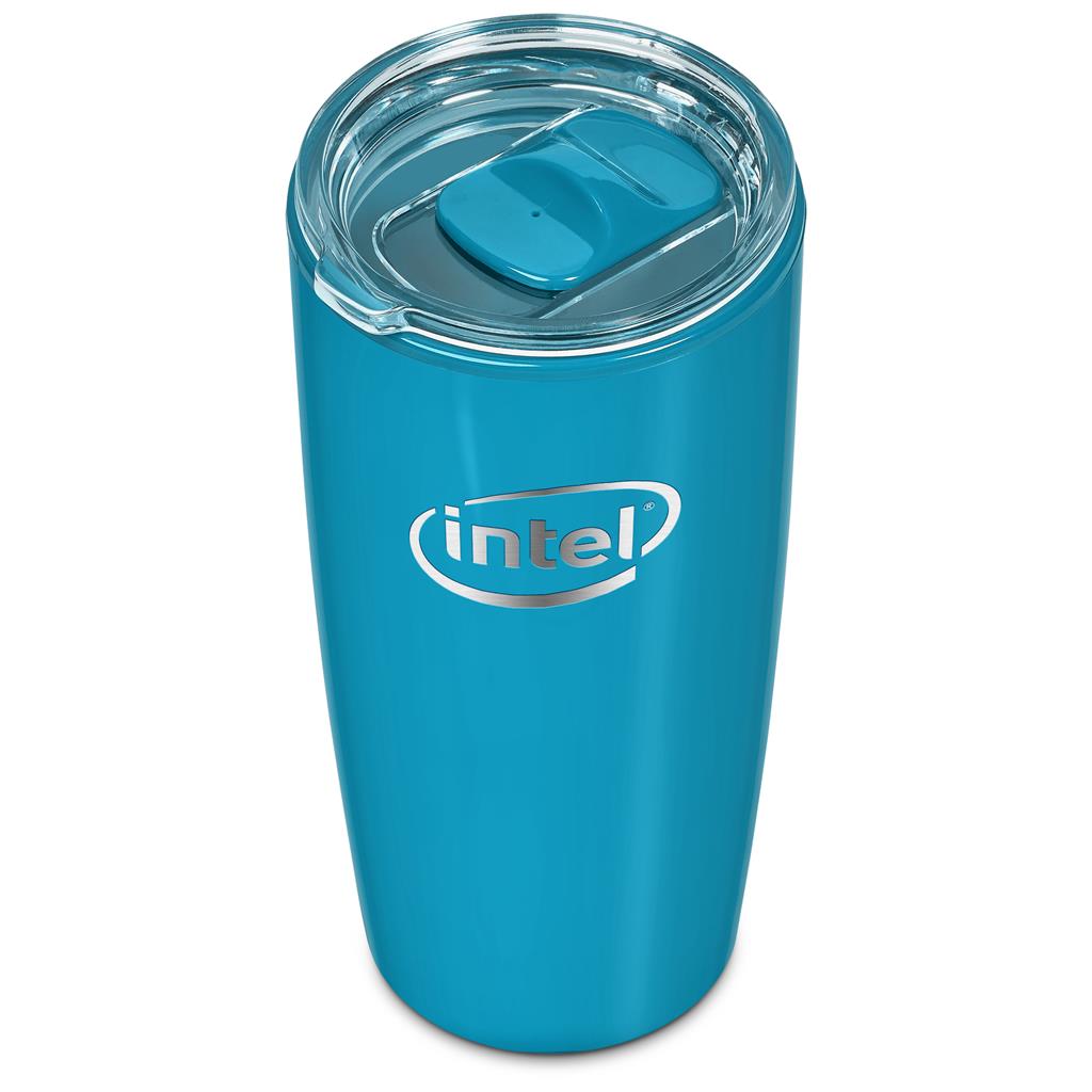 Altitude Daytona Plastic 2-in-1 Double-Wall Tumbler & Straw - 600ml Mirelle Leather and Lifestyle