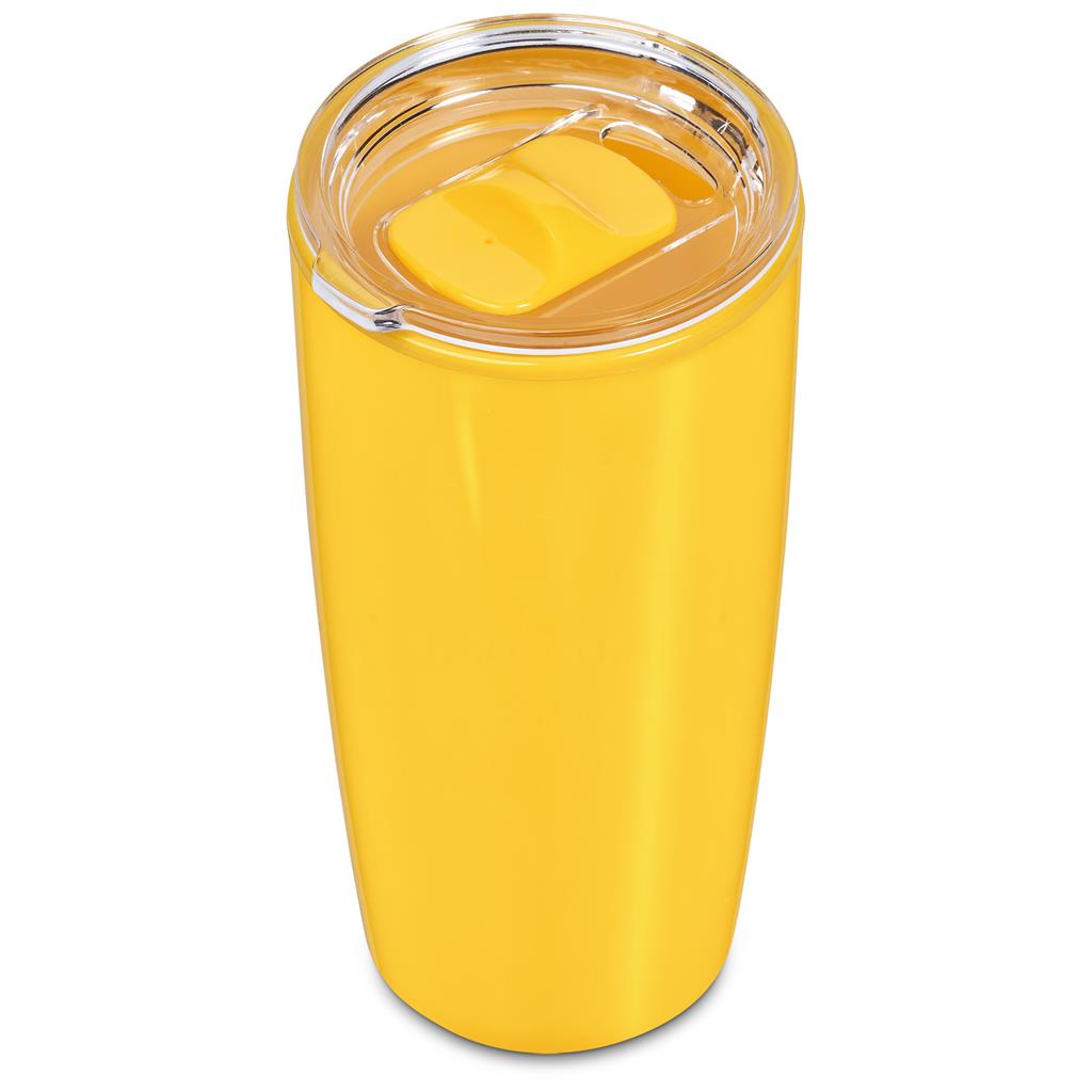Altitude Daytona Plastic 2-in-1 Double-Wall Tumbler & Straw - 600ml Mirelle Leather and Lifestyle