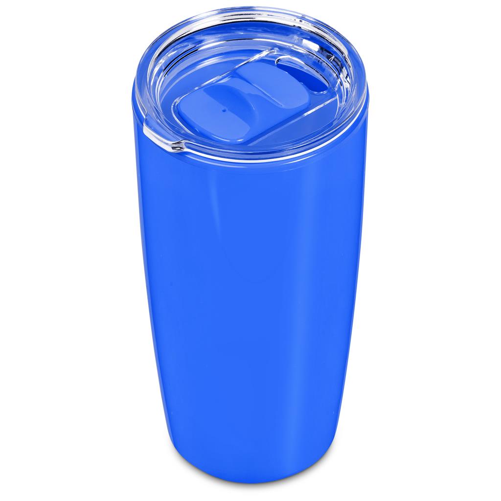 Altitude Daytona Plastic 2-in-1 Double-Wall Tumbler & Straw - 600ml Mirelle Leather and Lifestyle