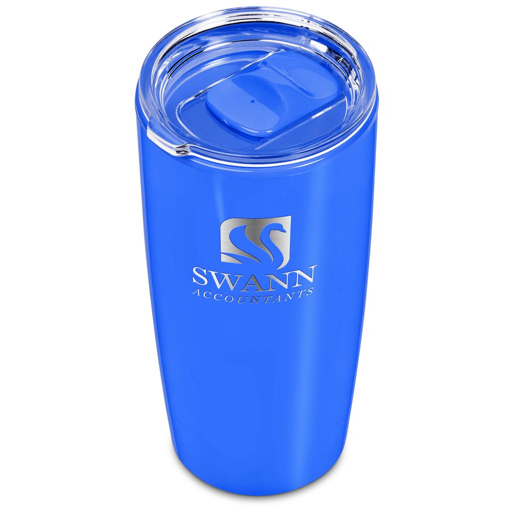 Altitude Daytona Plastic 2-in-1 Double-Wall Tumbler & Straw - 600ml Mirelle Leather and Lifestyle