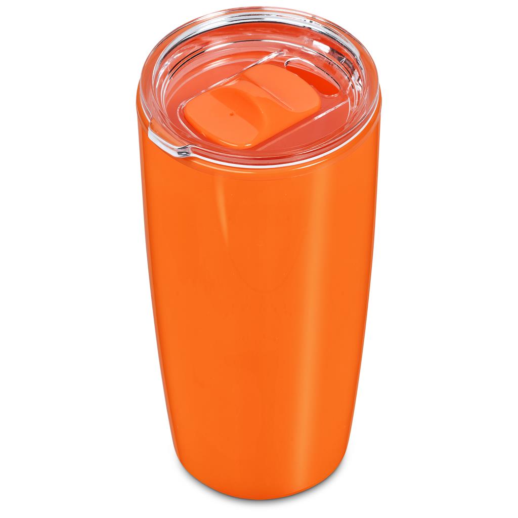 Altitude Daytona Plastic 2-in-1 Double-Wall Tumbler & Straw - 600ml Mirelle Leather and Lifestyle