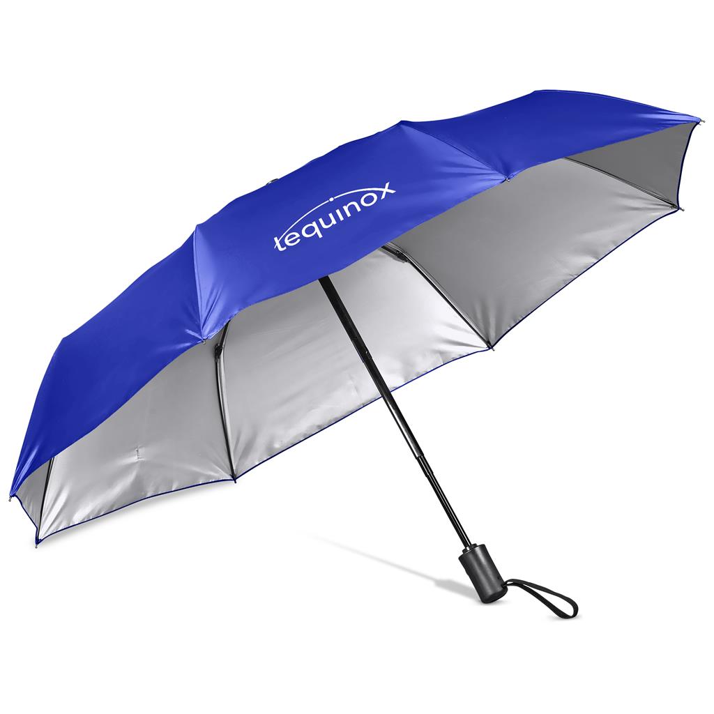 Altitude Fairhaven UV50 Auto-Open Compact Umbrella Mirelle Leather and Lifestyle