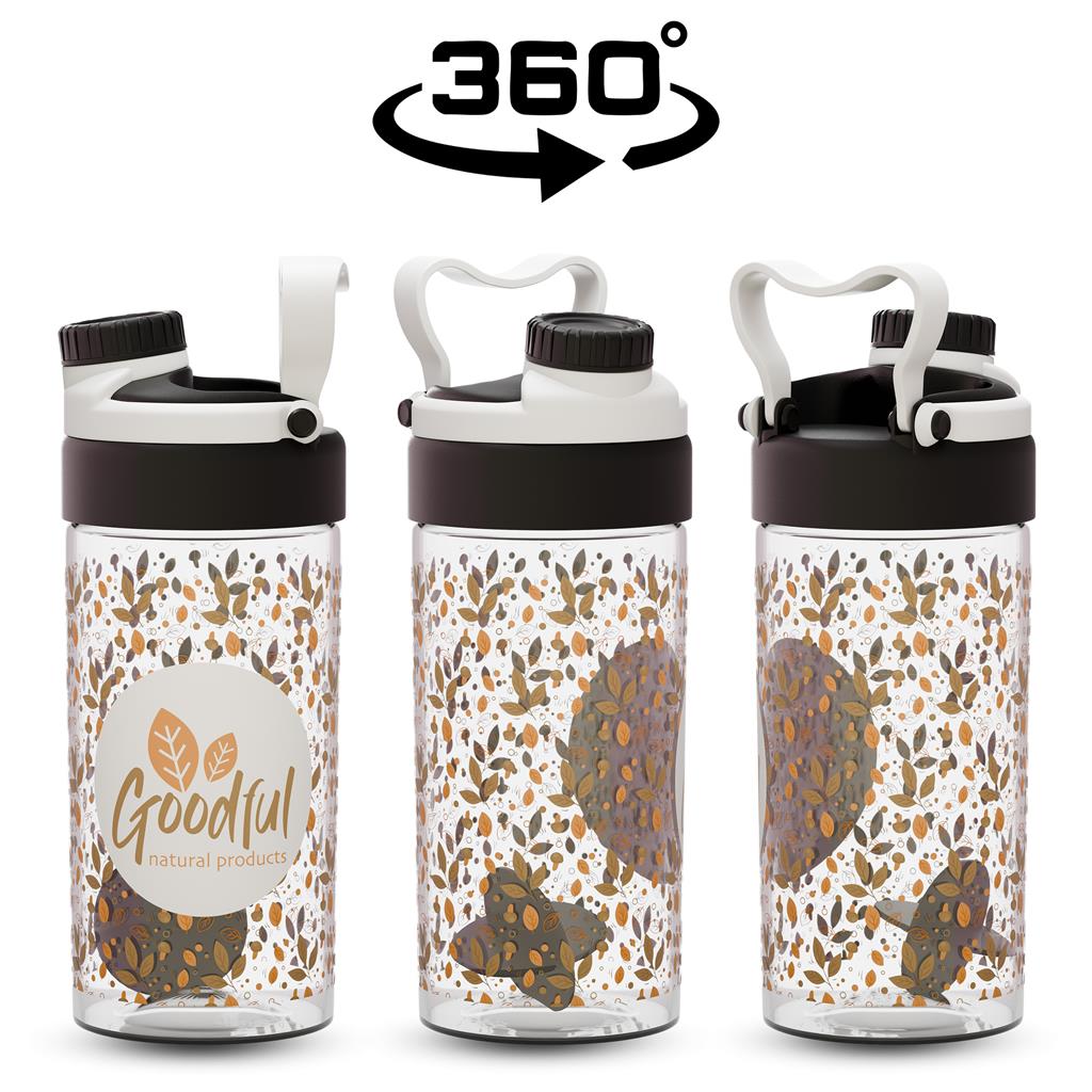 Altitude Gianna Plastic Protein Shaker - 600ml ZA Shakers and Infusers,Ideas for Fitness,Full-Wrap UV Bottles Mirelle Leather and Lifestyle