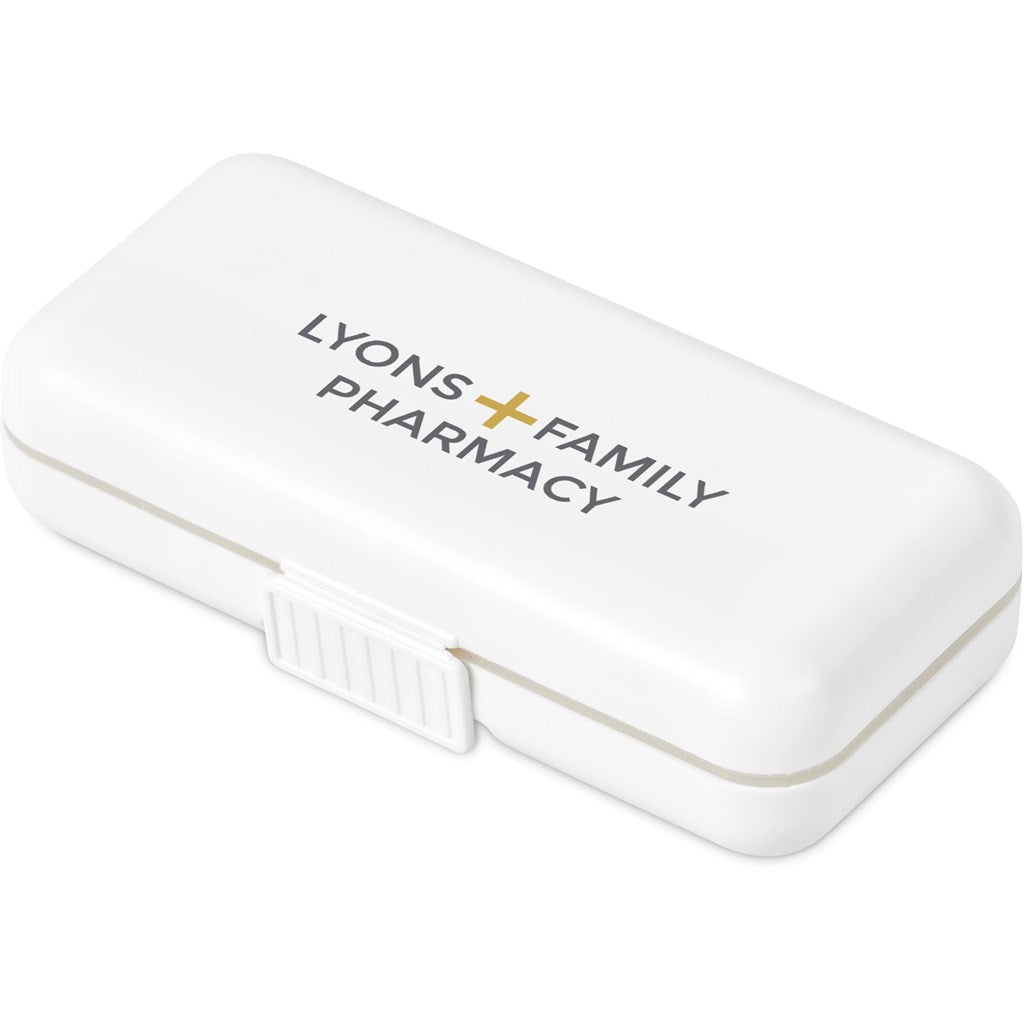 Altitude Grid Travel Pill Box Mirelle Leather and Lifestyle