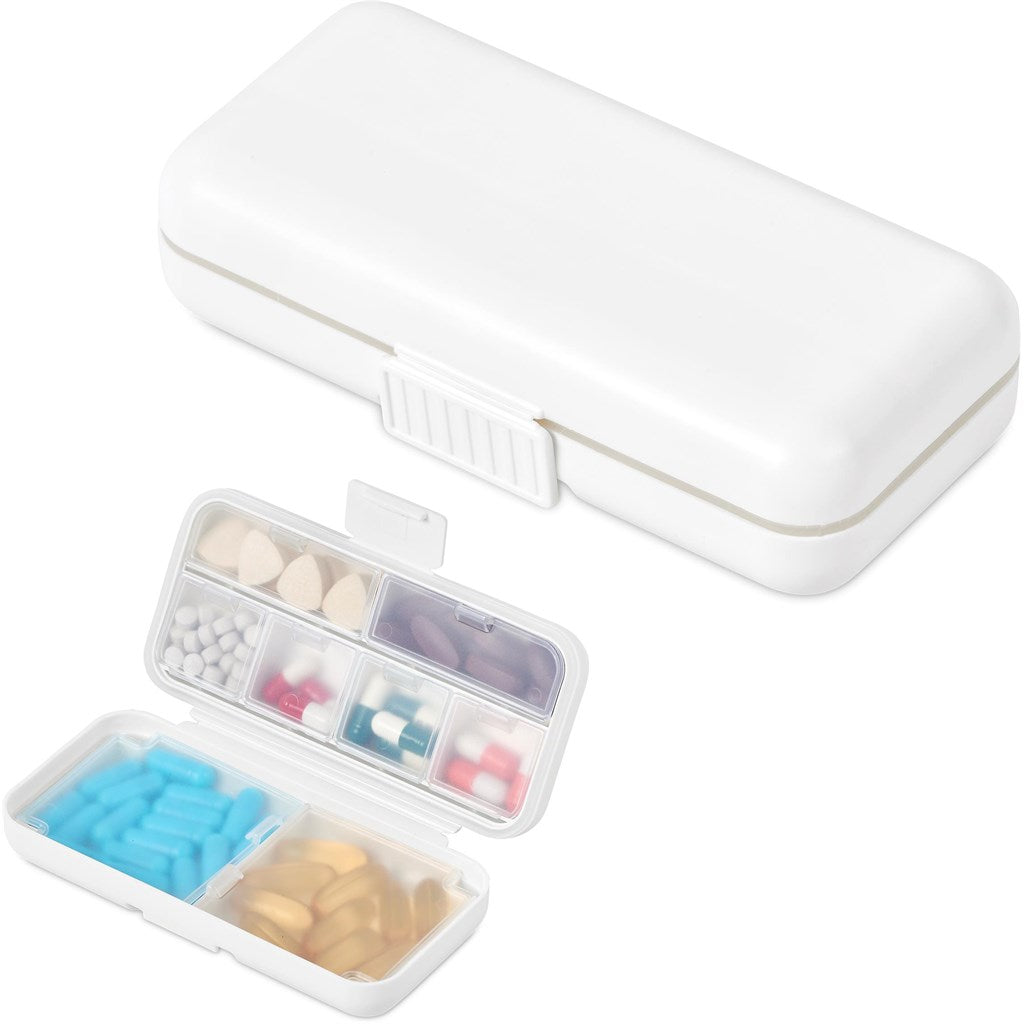 Altitude Grid Travel Pill Box Mirelle Leather and Lifestyle