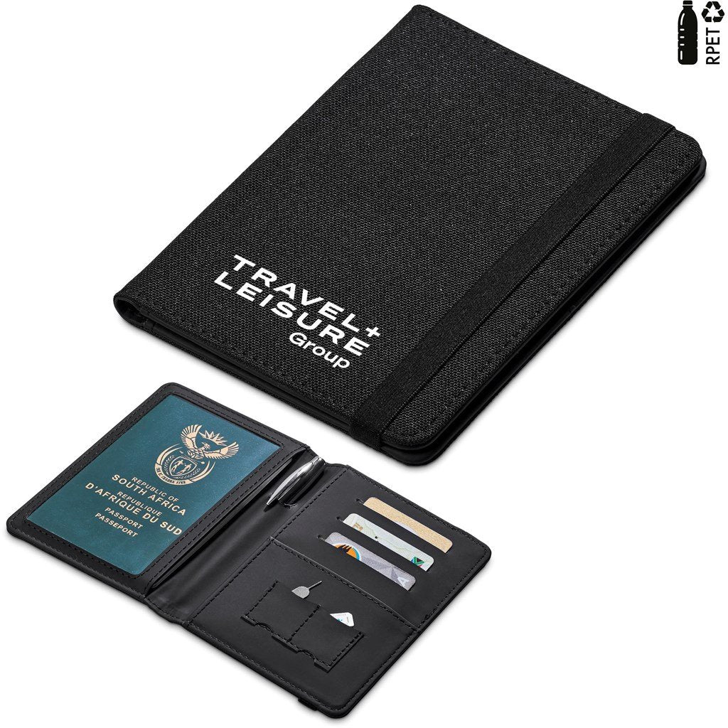 Altitude Jetset Recycled PET Passport Travel Wallet ZA Travel Gifts,Recycled PET Products,Recycled Executive Gifts and Travel Mirelle Leather and Lifestyle