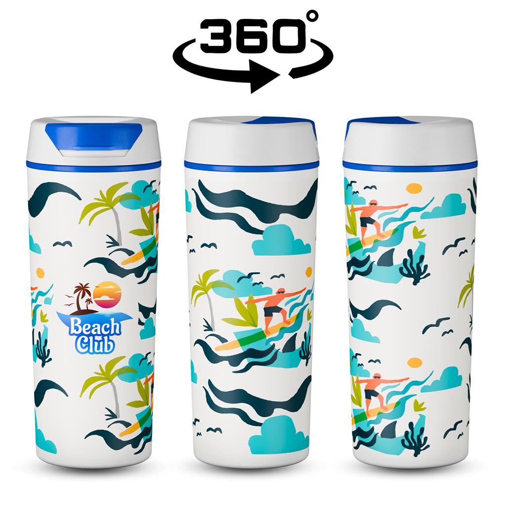 Altitude Laguna Plastic Double-Wall Tumbler - 460ml Mirelle Leather and Lifestyle