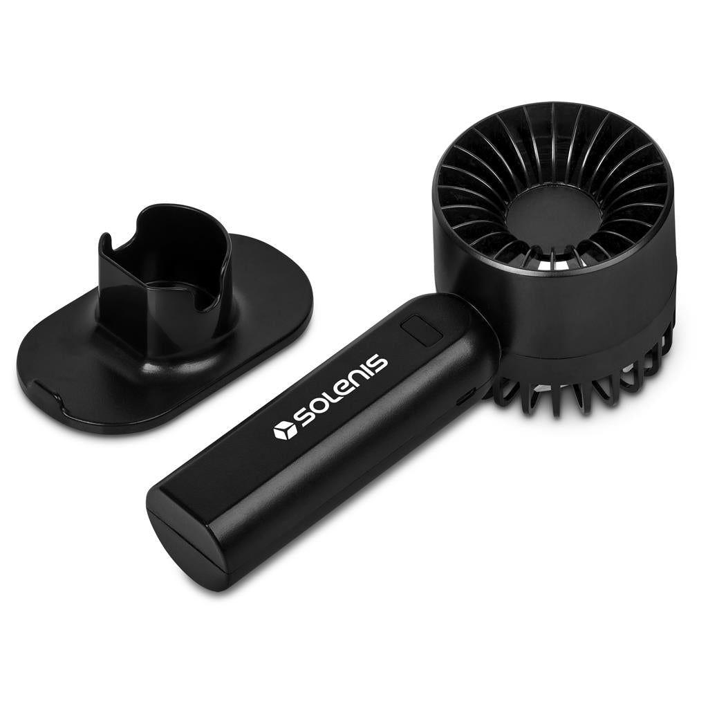 Altitude Laqueta Rechargeable Handheld Mini USB Fan Mirelle Leather and Lifestyle