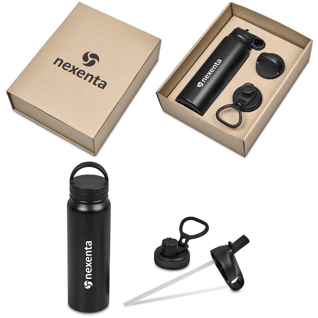 Altitude Madeira Exchangeable Lids Bottle Gift Set Mirelle Leather and Lifestyle