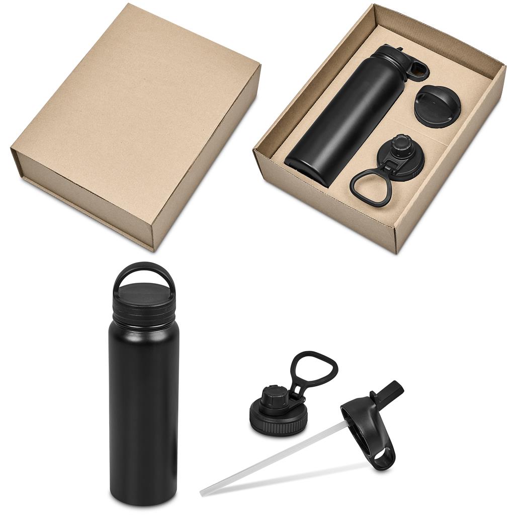 Altitude Madeira Exchangeable Lids Bottle Gift Set Mirelle Leather and Lifestyle