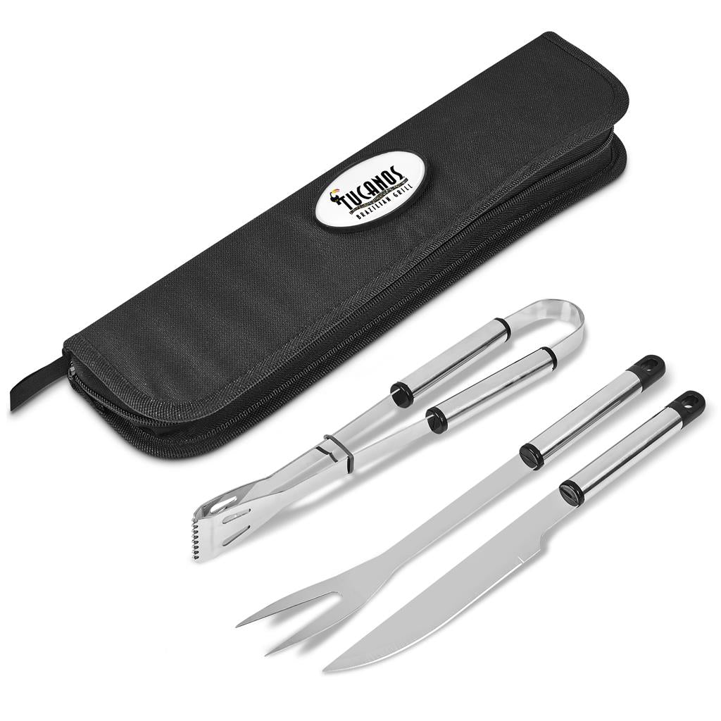 Altitude Newlands 3-Piece Braai Set Mirelle Leather and Lifestyle