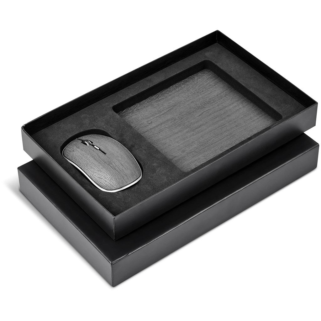 Altitude Oakridge Mouse & Mouse Pad Set Mirelle Leather and Lifestyle