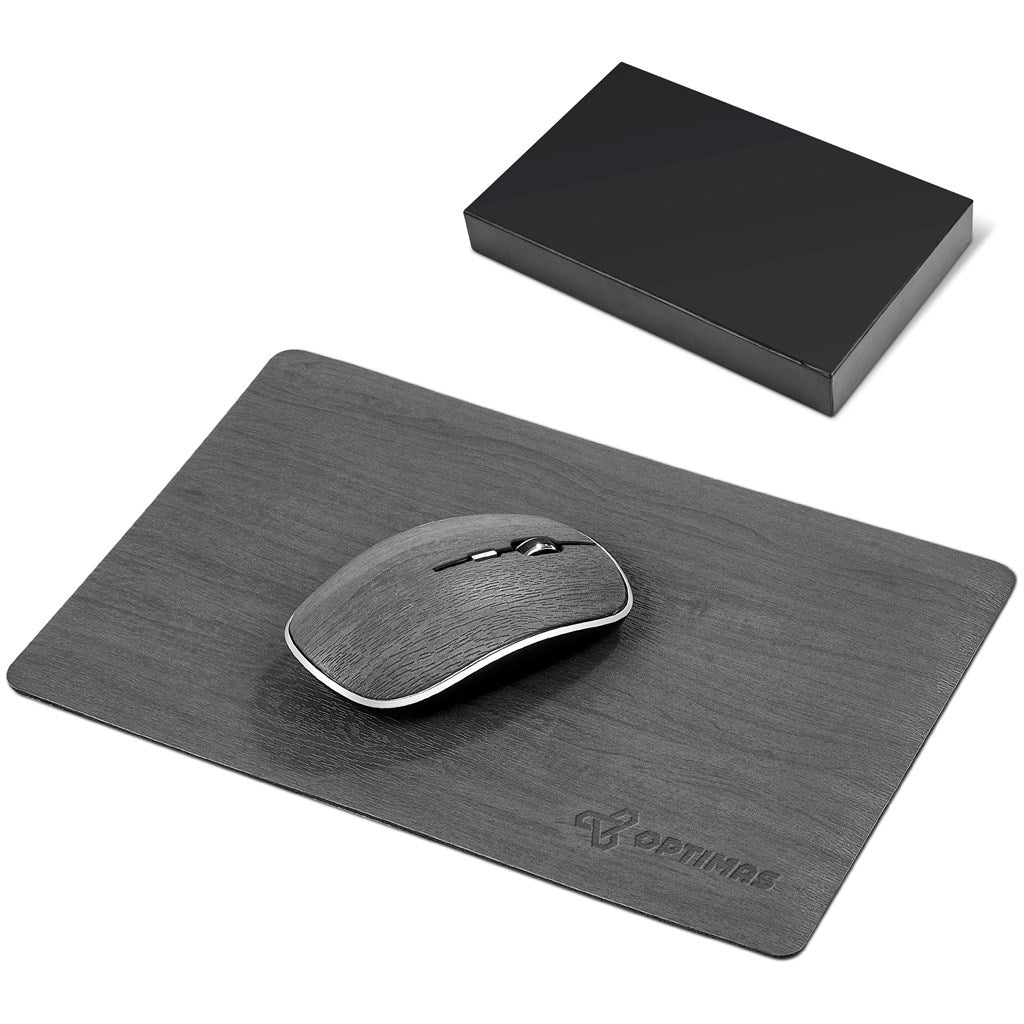 Altitude Oakridge Mouse & Mouse Pad Set Mirelle Leather and Lifestyle