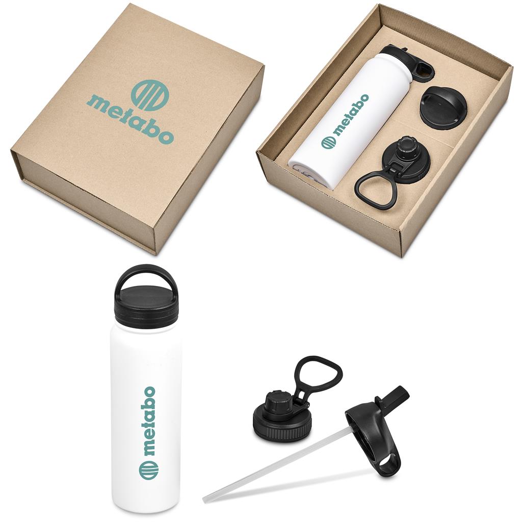 Altitude Pemba Exchangeable Lids Bottle Gift Set Mirelle Leather and Lifestyle