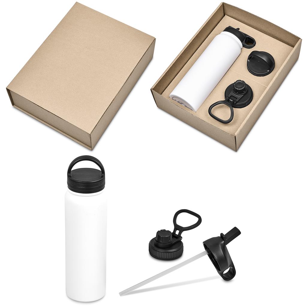 Altitude Pemba Exchangeable Lids Bottle Gift Set Mirelle Leather and Lifestyle
