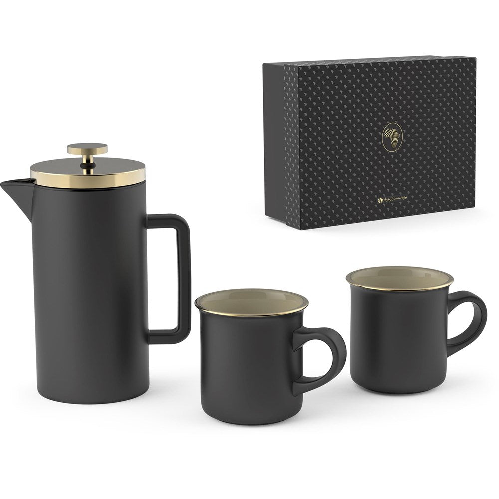 Andy Cartwright Afrique Dusk Coffee Press & Mug Set Mirelle Leather and Lifestyle