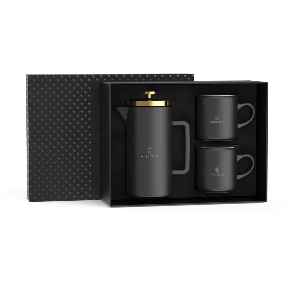 Andy Cartwright Afrique Dusk Coffee Press & Mug Set Mirelle Leather and Lifestyle