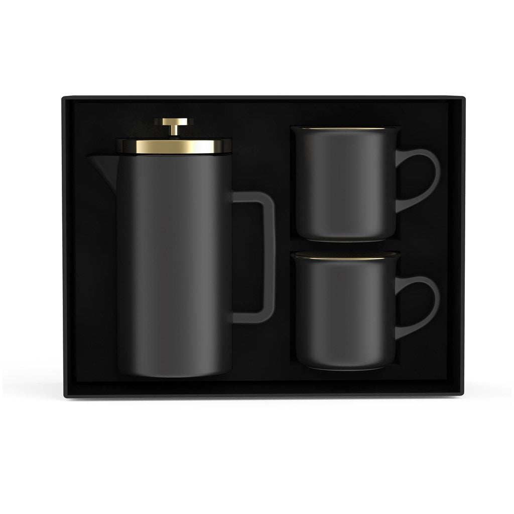 Andy Cartwright Afrique Dusk Coffee Press & Mug Set Mirelle Leather and Lifestyle
