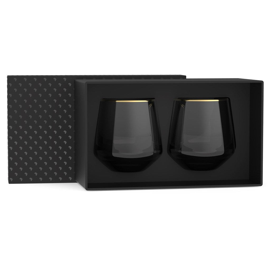 Andy Cartwright Afrique Dusk Whiskey Glass Set Mirelle Leather and Lifestyle