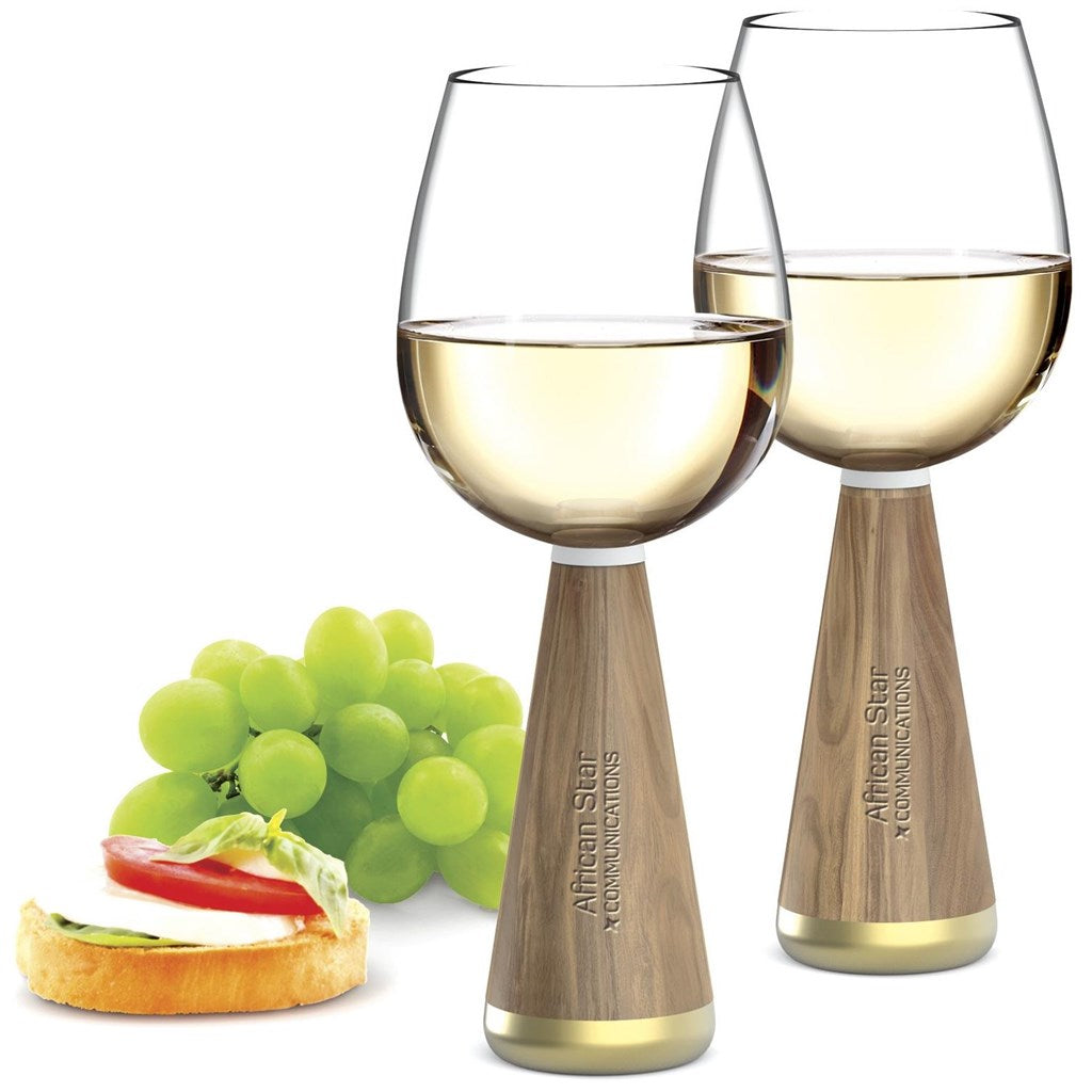 Andy Cartwright Afrique Wine Glass Set Mirelle Leather and Lifestyle