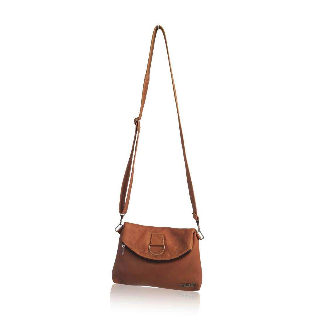 Genuine Leather 3-Way Convertible Backpack | Messenger Handbag - MIRELLE - MIRELLE Leather and Lifestyle
