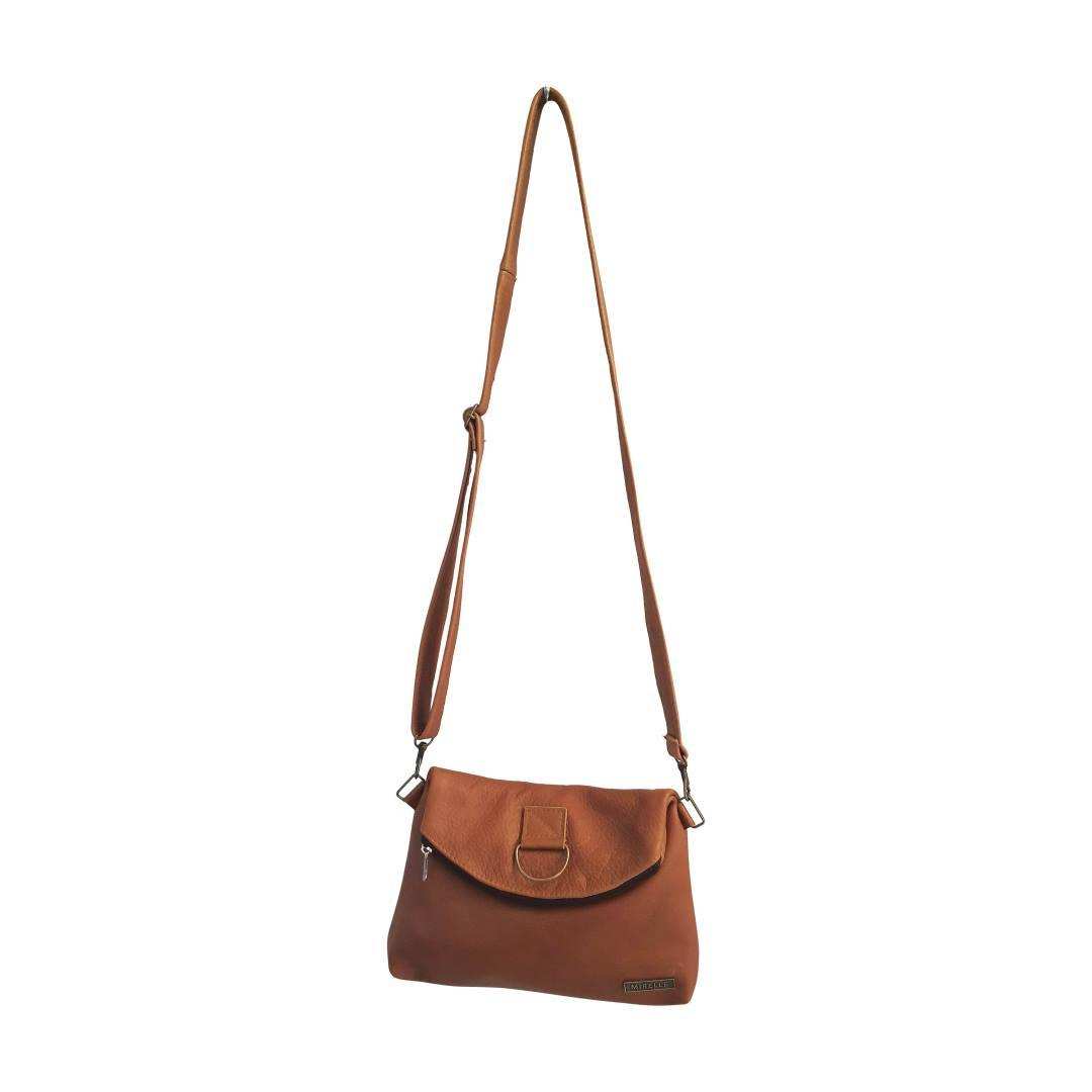 Genuine Leather 3-Way Convertible Backpack | Messenger Handbag - MIRELLE - MIRELLE Leather and Lifestyle
