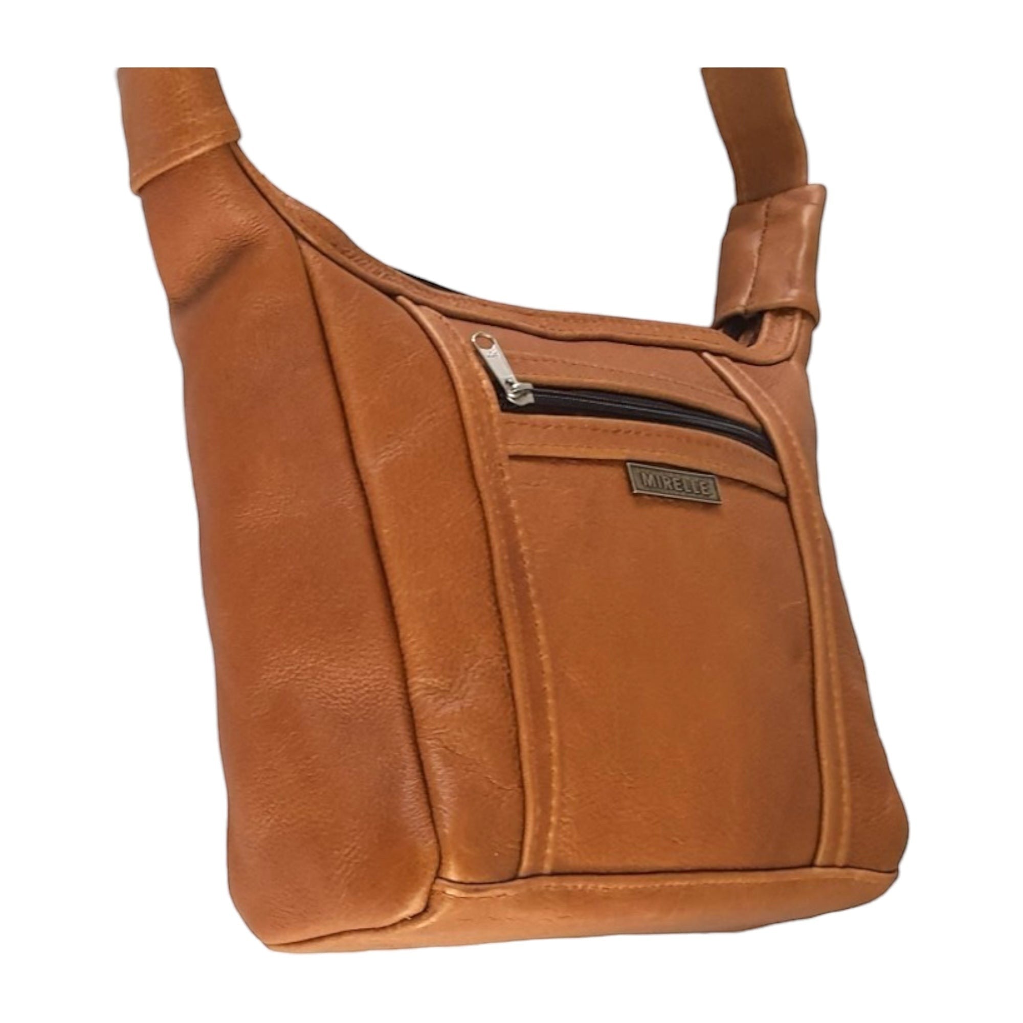 Genuine Leather Adjustable Shoulder Handbag - For The Organised | MIRELLE ZA Handbag Mirelle Leather and Lifestyle