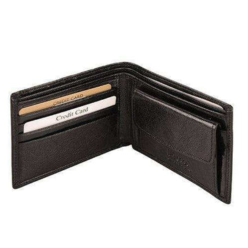 Genuine Leather Mens Wallet with Coin Holder | MIRELLE