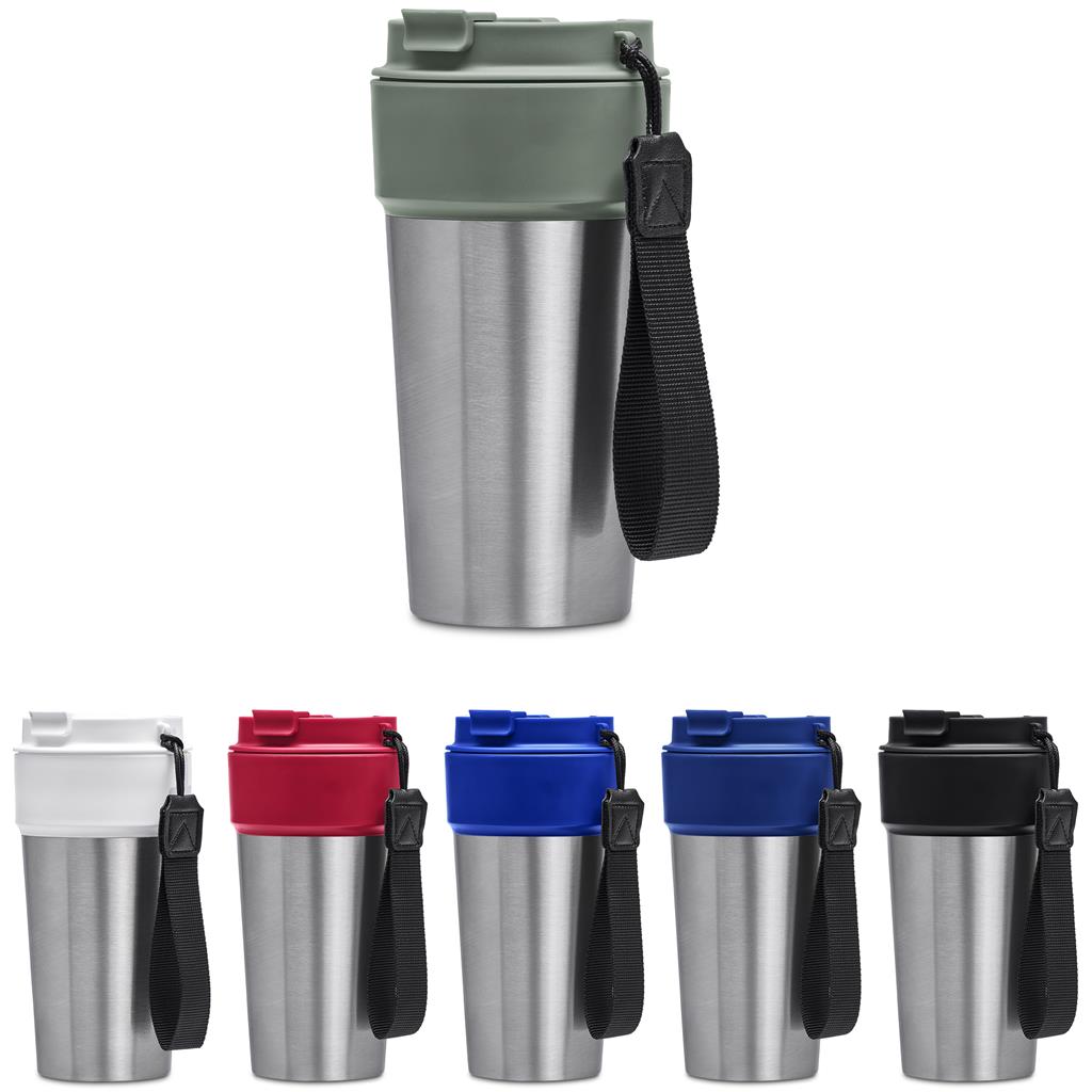 Kooshty Amigo Stainless Steel & Plastic Double-Wall Tumbler - 500ml Mirelle Leather and Lifestyle