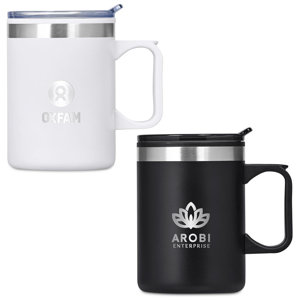 Kooshty Angelo Stainless Steel & Plastic Double-Wall Mug – 360ml ZA Travel Mugs and Tumblers,Drinkware Mirelle Leather and Lifestyle