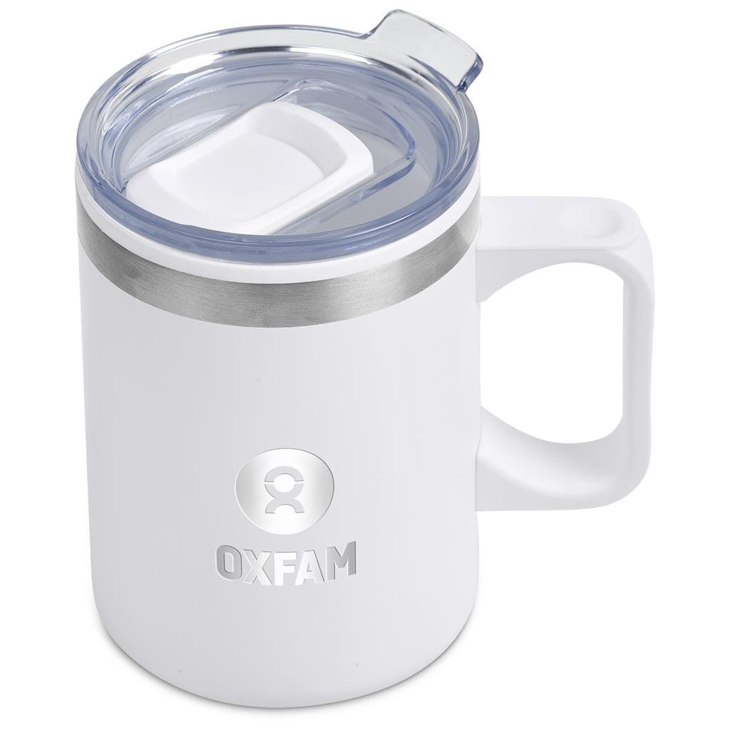 Kooshty Angelo Stainless Steel & Plastic Double-Wall Mug – 360ml ZA Travel Mugs and Tumblers,Drinkware Mirelle Leather and Lifestyle