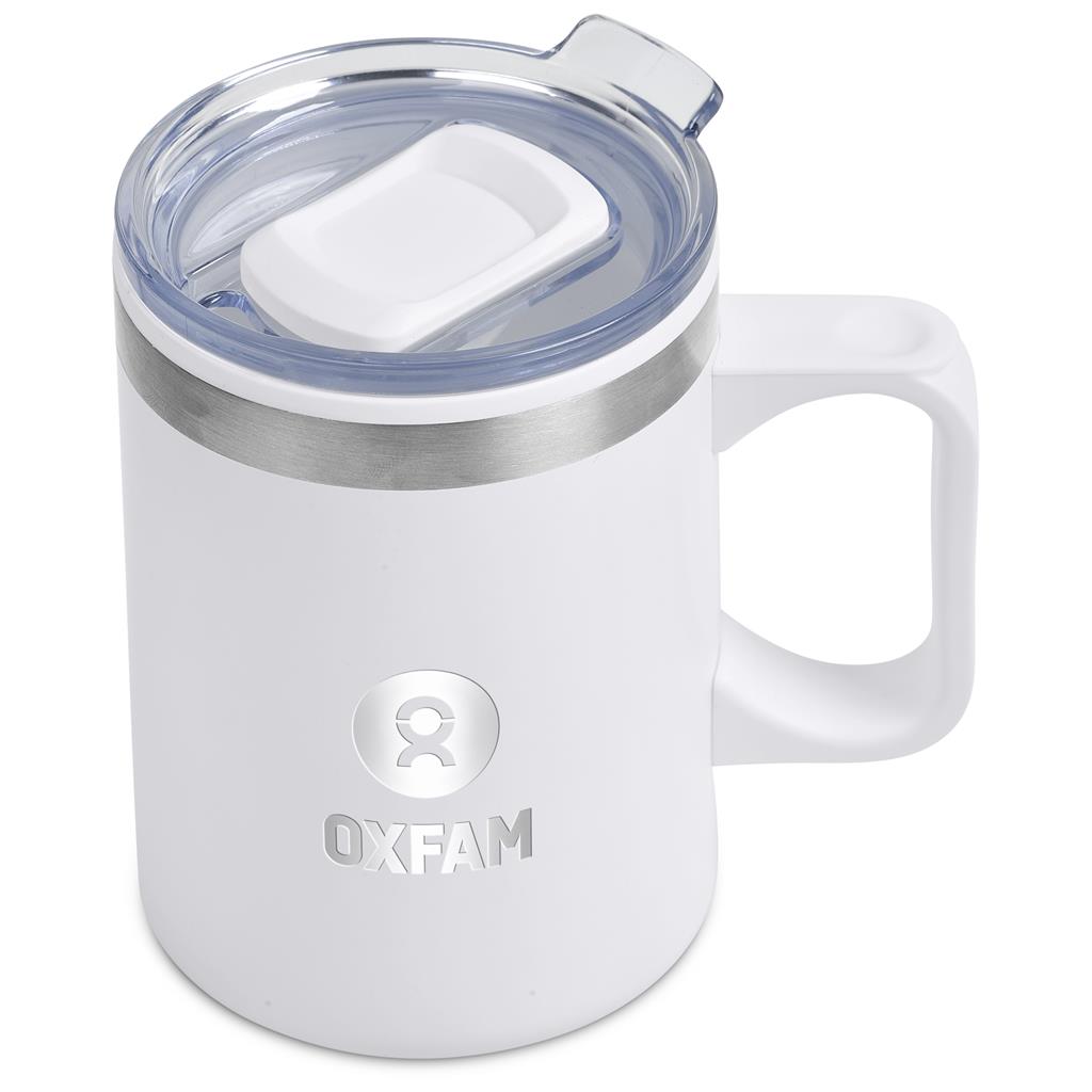 Kooshty Angelo Stainless Steel & Plastic Double-Wall Mug – 360ml ZA Travel Mugs and Tumblers,Drinkware Mirelle Leather and Lifestyle