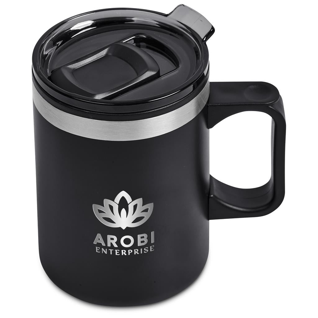 Kooshty Angelo Stainless Steel & Plastic Double-Wall Mug – 360ml ZA Travel Mugs and Tumblers,Drinkware Mirelle Leather and Lifestyle