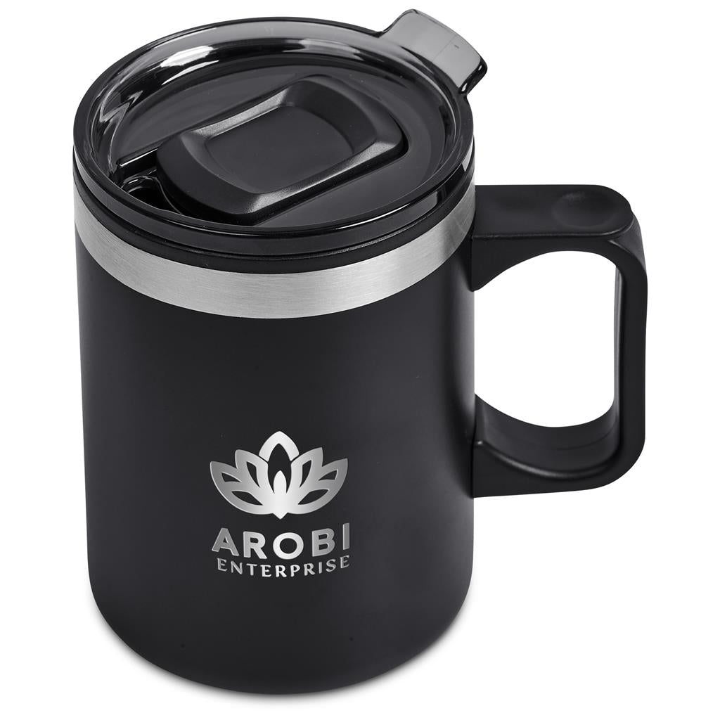 Kooshty Angelo Stainless Steel & Plastic Double-Wall Mug – 360ml ZA Travel Mugs and Tumblers,Drinkware Mirelle Leather and Lifestyle